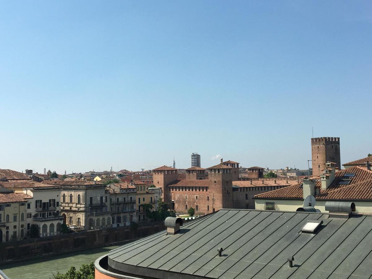 Adige Penthouse Aparthotel Verona Ngoại thất bức ảnh